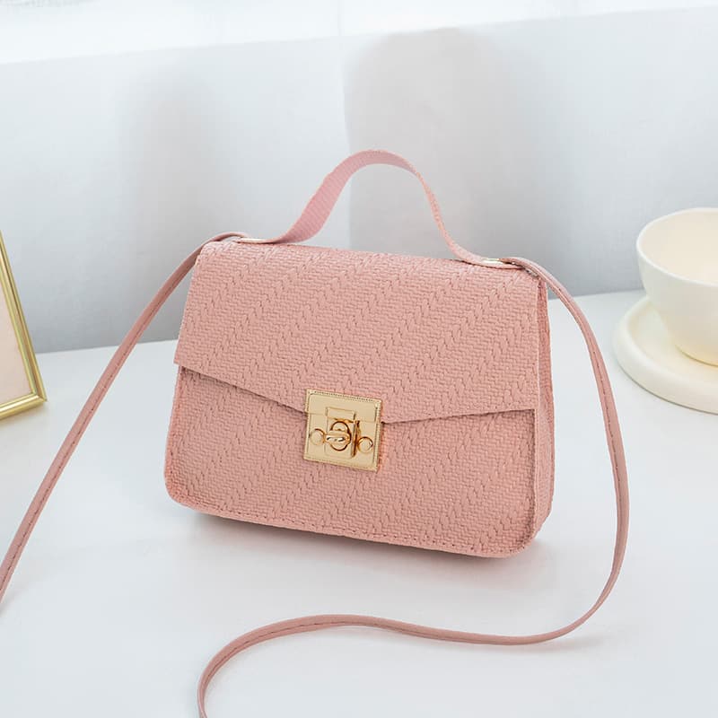2025 New Arrival In Stock Women's Small Square Bag Fashion Minimalist Shoulder Bag Crossbody Bag with Strap Handbag