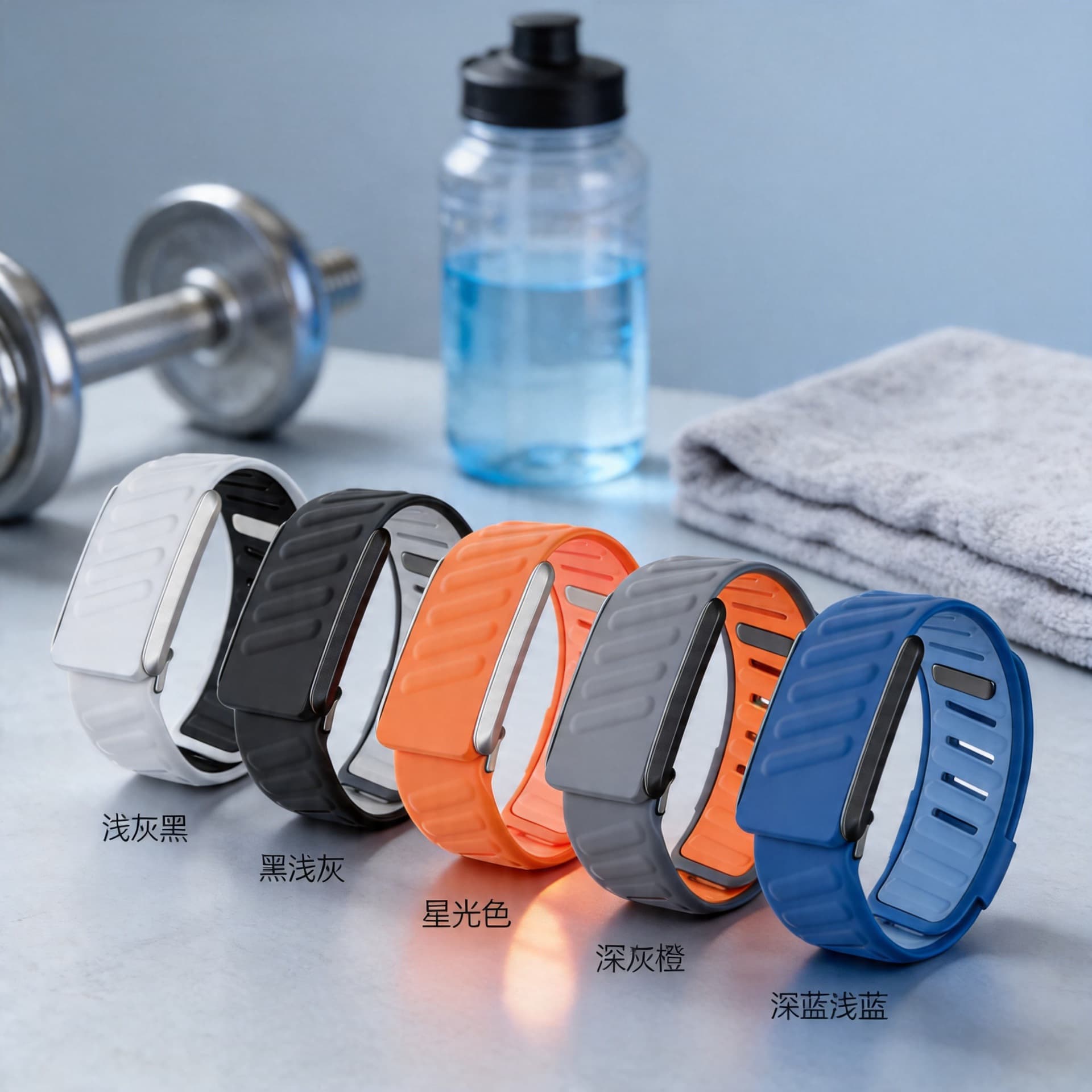 Compatible with WhoopMG ECG Edition Silicone Band Waterproof Replacement Strap for WHOOP 5.0
