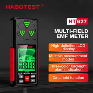 HABOTEST Electromagnetic Radiation Tester HT627 HT628A/628B EMF Radiation Meter