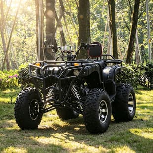 Big Bull Shockproof 200CC Automatic ATV Four-Wheel Off-Road Motorcycle All-Terrain Vehicle for Outdoor Scenic Areas