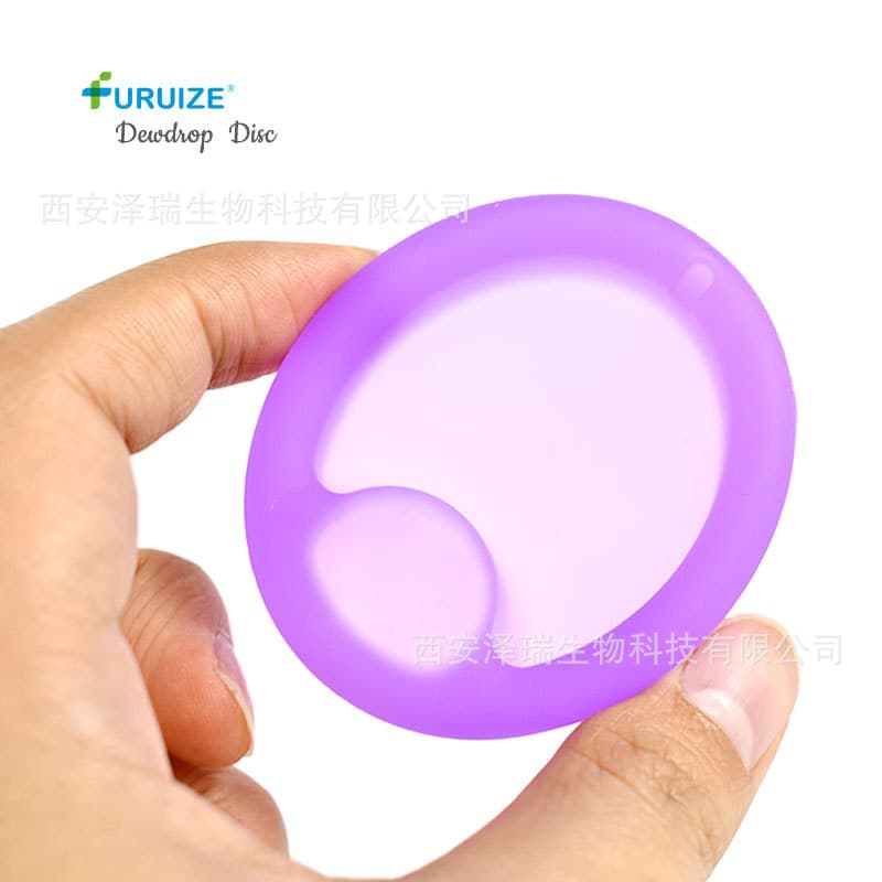 Cross-border Stock Snap-on Menstrual Disc Cup Large Capacity Drainable Disc MenstrualDisc Factory Private Care