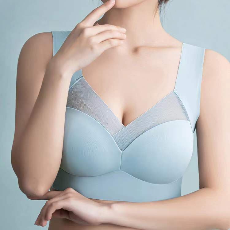 Sasha Summer Thin Seamless Bra Camisole for Women - Ultra-Thin Ice Silk, Breathable, Backless, Full Coverage, Wire-Free
