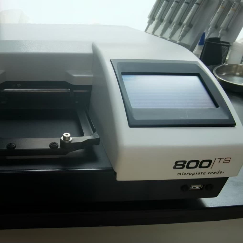 Used, not new, American BioTek microplate reader/plate reader 800 TS