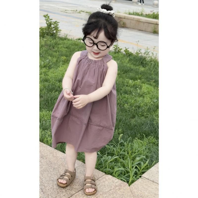 Girls' Cotton Dress Summer New Style Fashionable Baby Dress Toddler Kids Lightweight Summer
