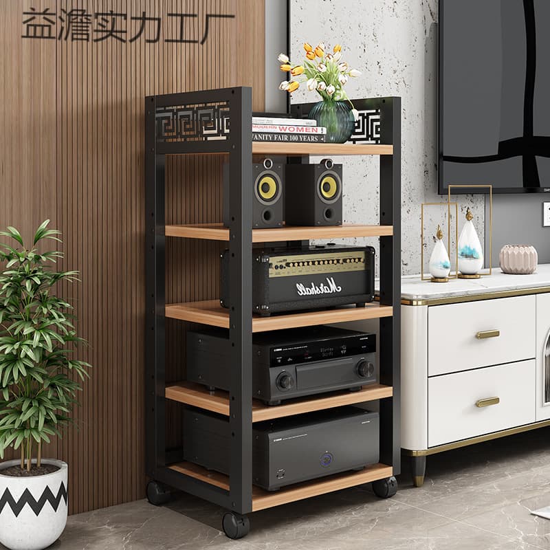 Multi-layer adjustable amplifier rack cabinet audio-visual equipment cabinet stand audio cabinet