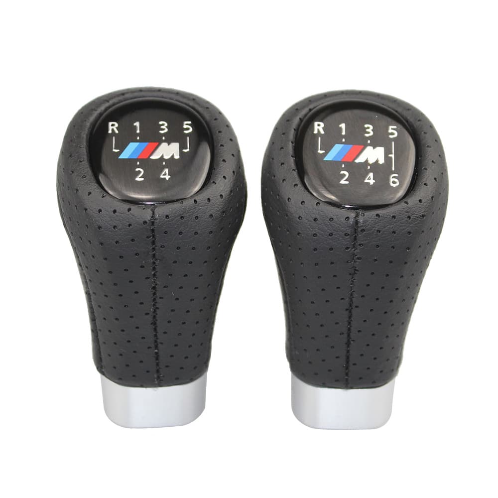 Cross-border Direct Sales Leather Gear Shift Knob for BMW Manual Transmission Shift Lever Handle