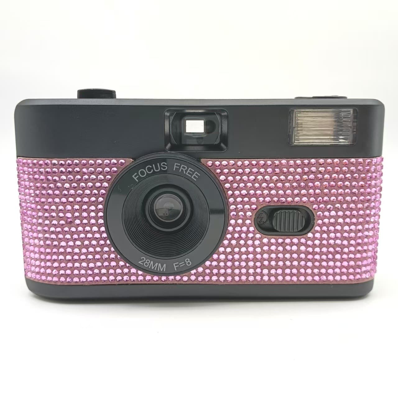 New Retro Film Camera with Flash, Customizable with Client Logo