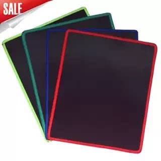 All Black No Text Mouse Pad, Rubber Base Computer Gaming Cloth Pad, PP Bag Packaging, Computer Accessories Wholesale