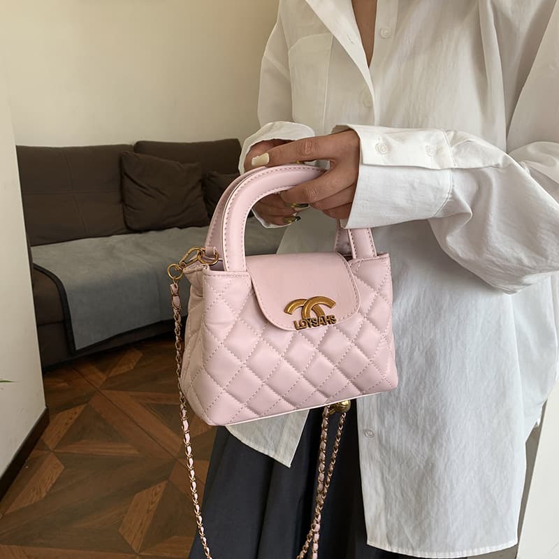 Chanel-style Lady Dior Bag for Women, Export Model, Trendy and Versatile, Large Capacity Chain Bag, Diamond Quilted Fashion Shoulder and Crossbody Bag