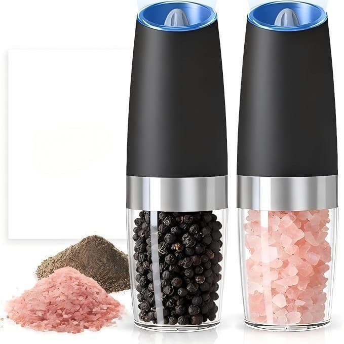 Electric Pepper Grinder Gravity Induction Grinder Sea Salt Pepper Spice Stainless Steel Household Grinder
