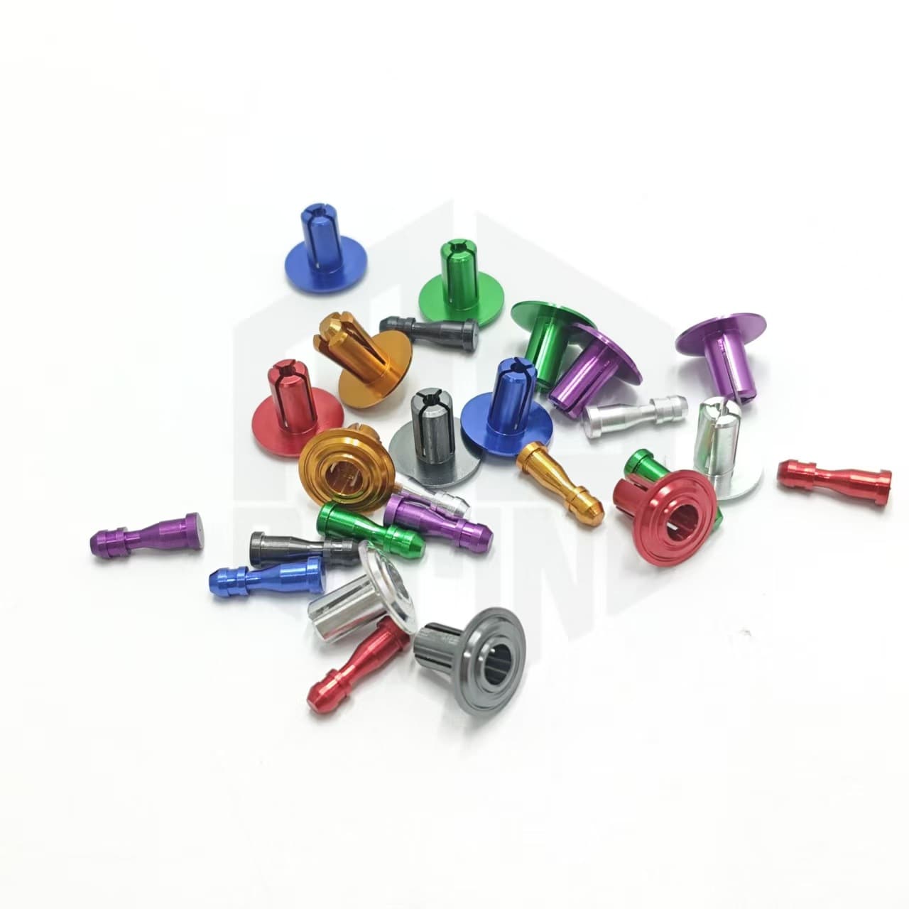 Motorcycle Modified Rivets Aluminum Alloy Colorful Motorcycle Frame Shell Modified Rivet Screws Wholesale