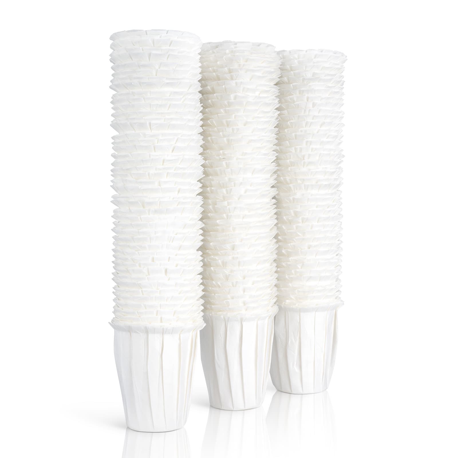 Reusable Large Cup Filter Paper iCafilas Disposable Paper Coffee Filter Keurig Compatible Modern Simple Design Pure Color