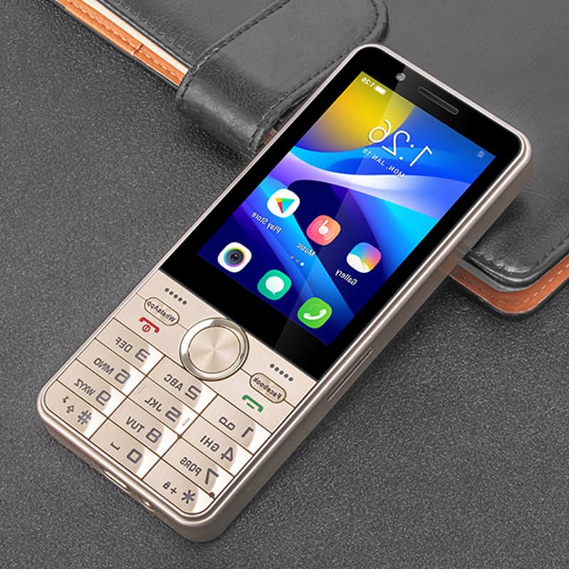 Cross-Best-Selling 3.5-Inch 4G Keypad Smartphone Video Chat GPS Pre-Installed WhatsApp Android Phone