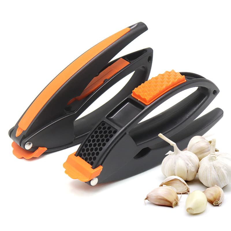 New Multifunctional Fruit Peeler and Garlic Press Manual Garlic Mincer Home Garlic Crusher Kitchen Tool