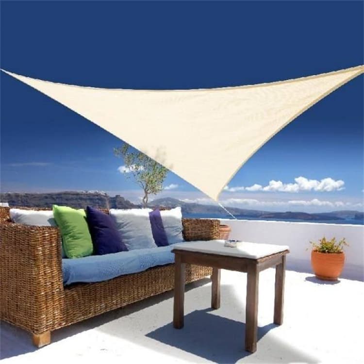 Customizable Triangle and Quadrilateral Sunshade Tarpaulin, Rainproof and Sunshade Canvas