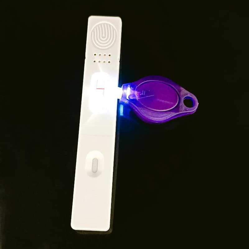 Antigen test kit dedicated 365nm UV flashlight for fluorescent agent detection