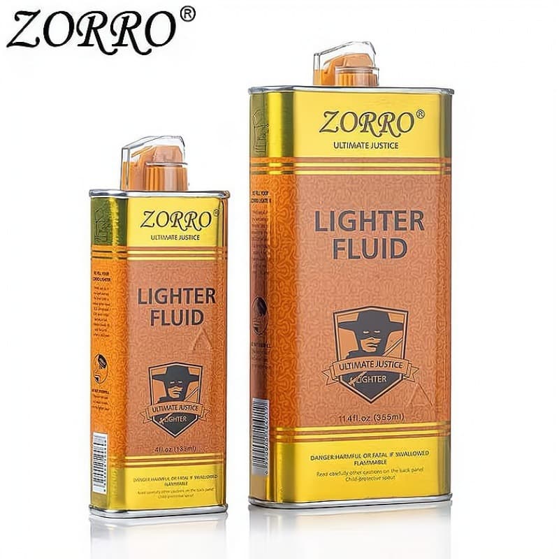 Zorro Fragrance Large Bottle Universal ZP Lighter Fluid, Scented, Transparent Fuel Tank, Three Colors: Red, Blue, Fuel Consumables