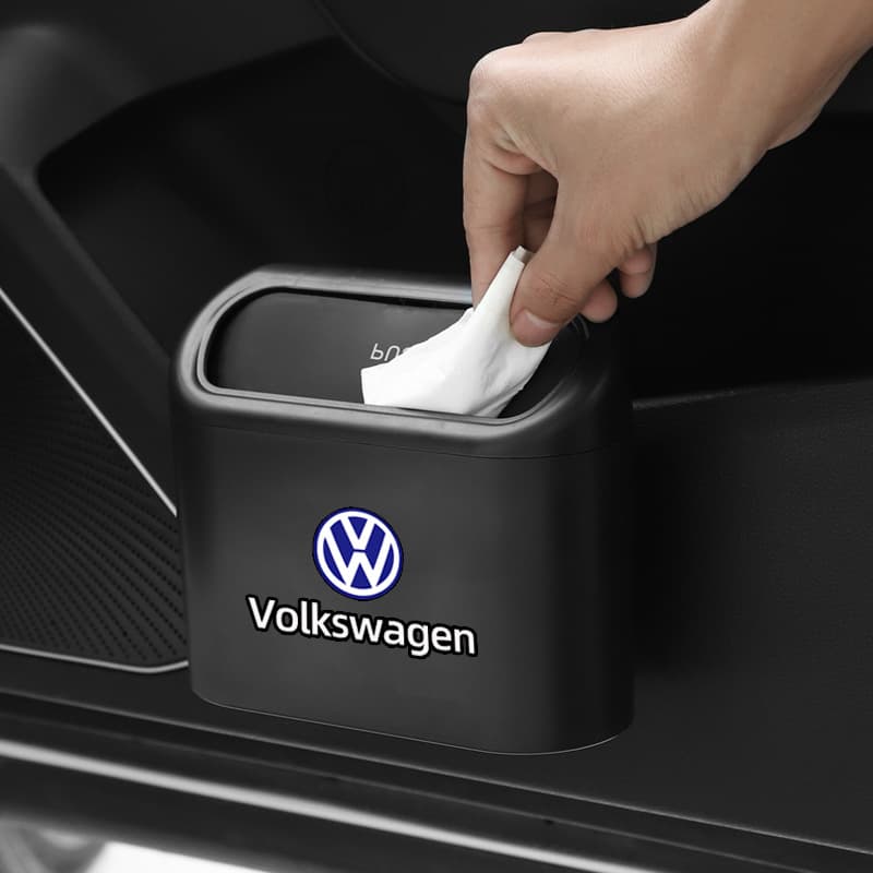 Car Trash Can, Car Door Hanging Storage Bucket for Passenger Side, Car Interior Organizer