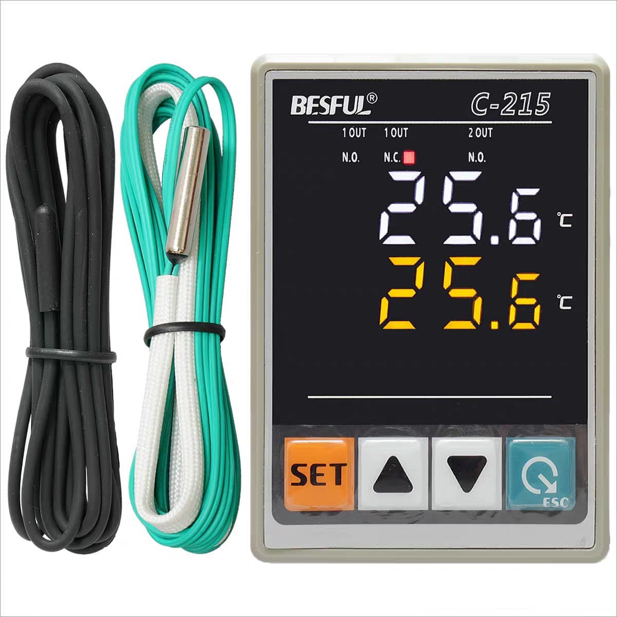 C215 BESFUL Solar Water Tank Temperature Differential Circulation Controller C-215