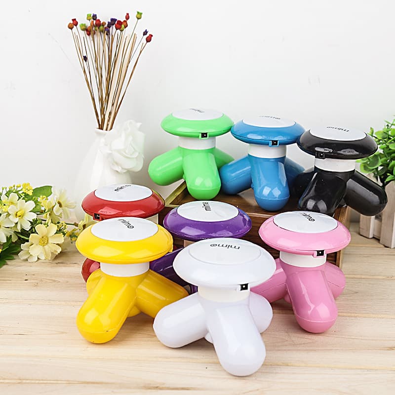 MINI Massager Three-Leg Massager Triangular Massager Mini USB Electric Massager Massager