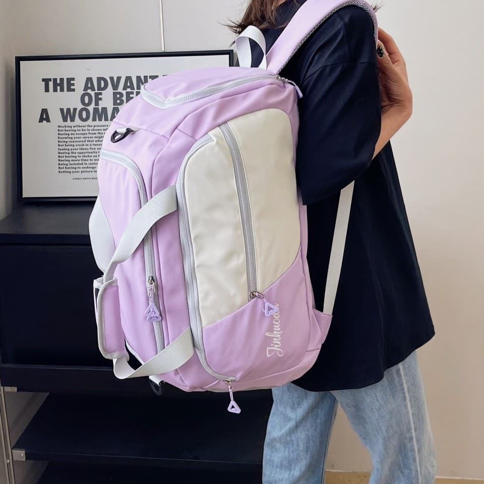 Large Capacity Travel Gym Yoga Bag 2024 Spring New Swimming Travel Bag Business Trip Crossbody Bag