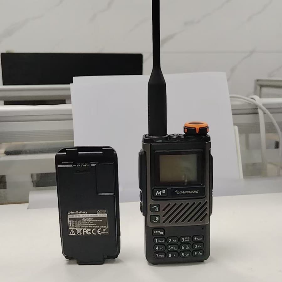 Original Quansheng UV-K5 Walkie-Talkie UV-K6 Battery 1600mAh New Walkie-Talkie Battery