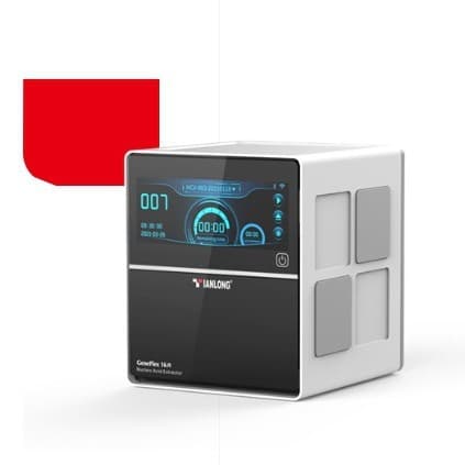 Tianlong Tech GeneFlex 16 Fully Automated Nucleic Acid Extractor for easy use, simple operation, and high extraction efficiency.