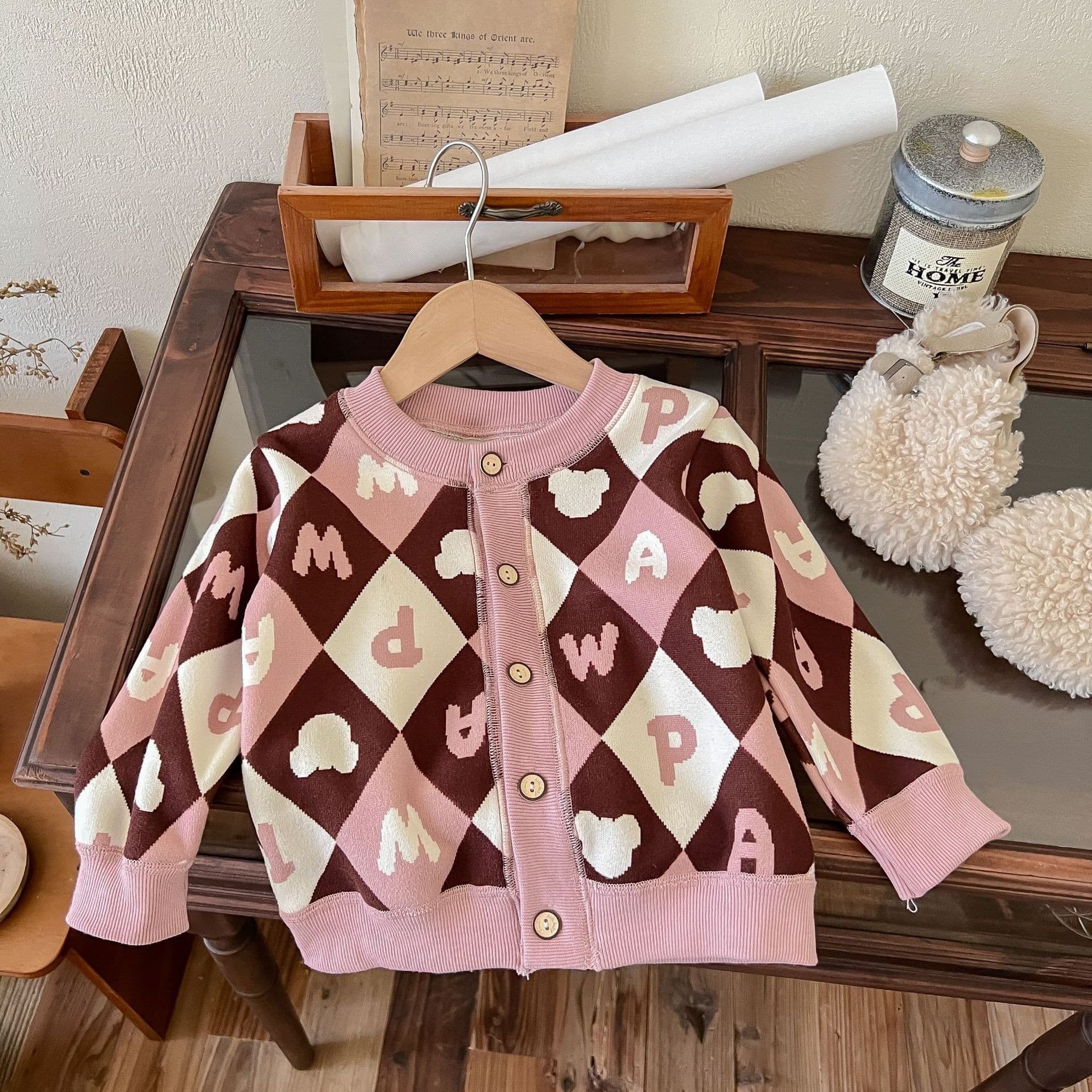 New Girls' Milk Silk Hoodie Autumn Winter Long Sleeve Fleece Sweater Baby Cartoon Kuromi Warm Thermal Top