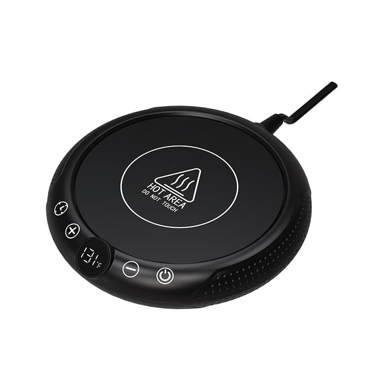 Amazon New Smart Constant Temperature Cup Warmer for Office Desk Coffee Milk Heating Pad with 9-Level Temperature Adjustment Creative Gift
