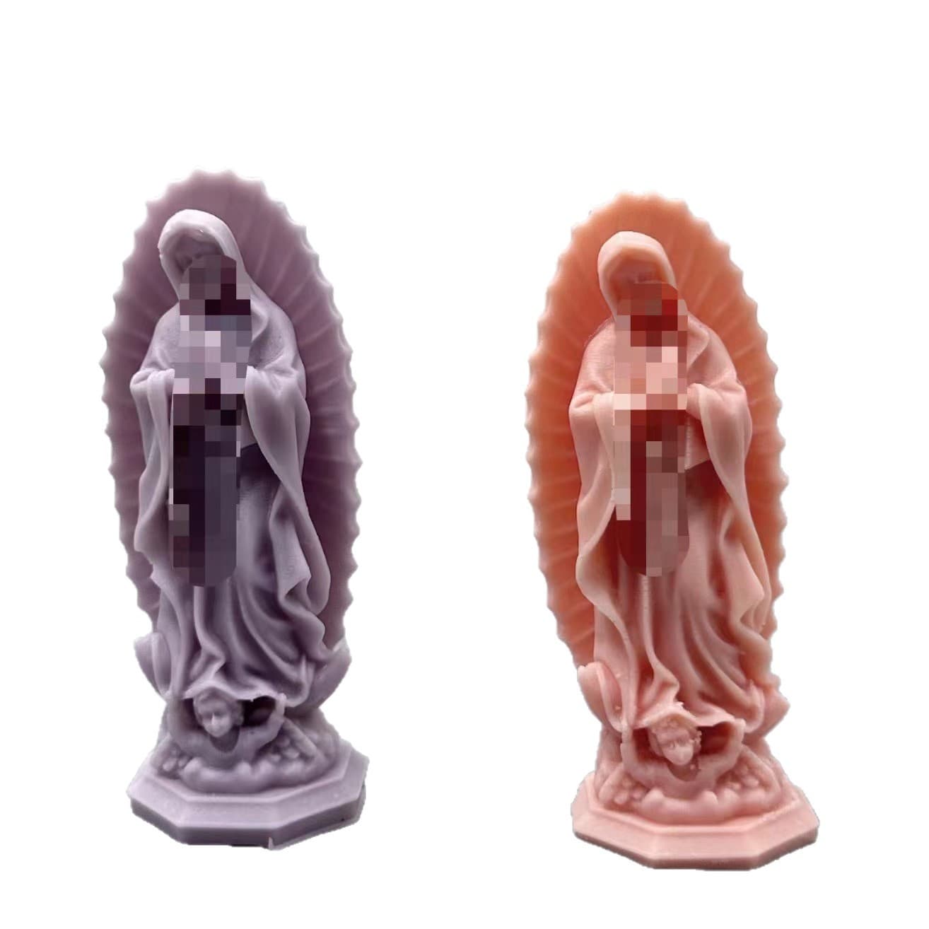 European Style Figure Candle Silicone Mold DIY Aromatherapy Plaster Ornament Mold