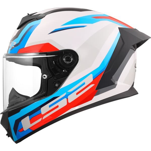 LS2 Motorcycle Helmet Men Women Racing Full Face Helmet Large Spoiler All Season Lightweight Anti-fog FF820