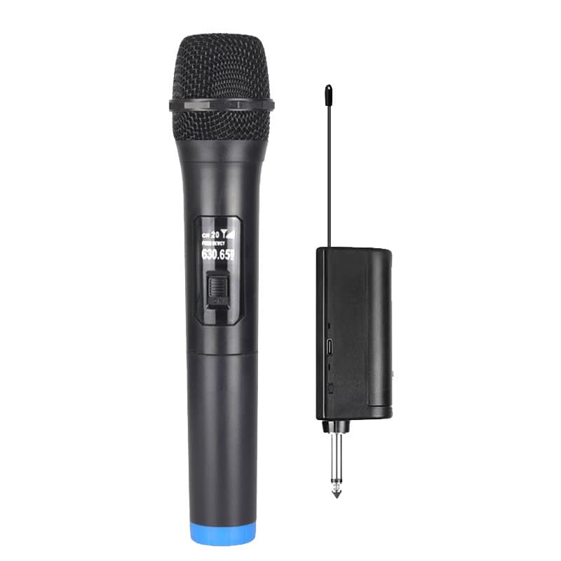 One-to-One Wireless Microphone Enping Production Wholesale Charging Home KTV Audio Universal Digital Handheld Microphone