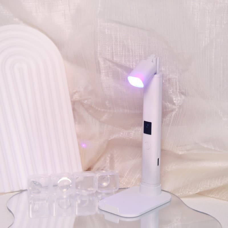 Portable Nail Lamp One-Line Light Rechargeable Version 2nd Gen Screen Display Quick-Dry Curing Lamp for Gel Polish Factory Wholesale