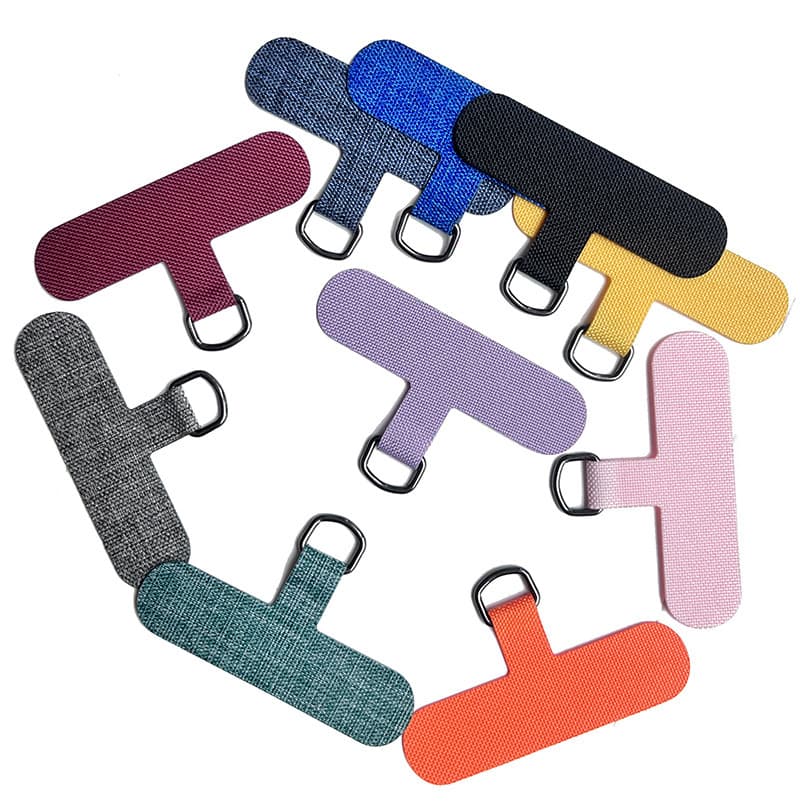 Phone lanyard pad Case type phone case lanyard card sticker clip anti-loss pad
