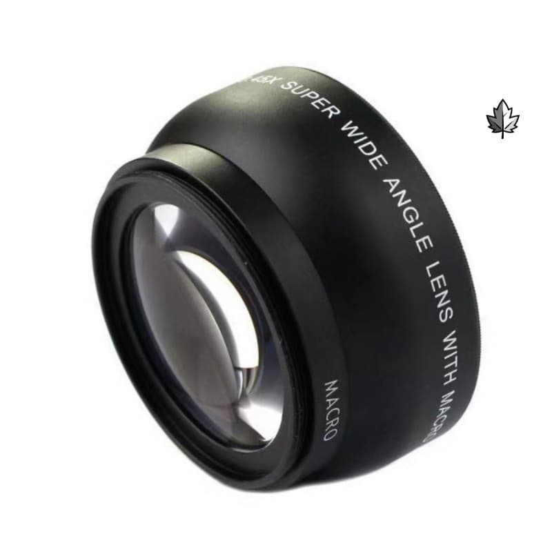 Wide-Angle Lens Macro Camera Lens Universal DSLR Lens Interface Wide-Angle Attachment