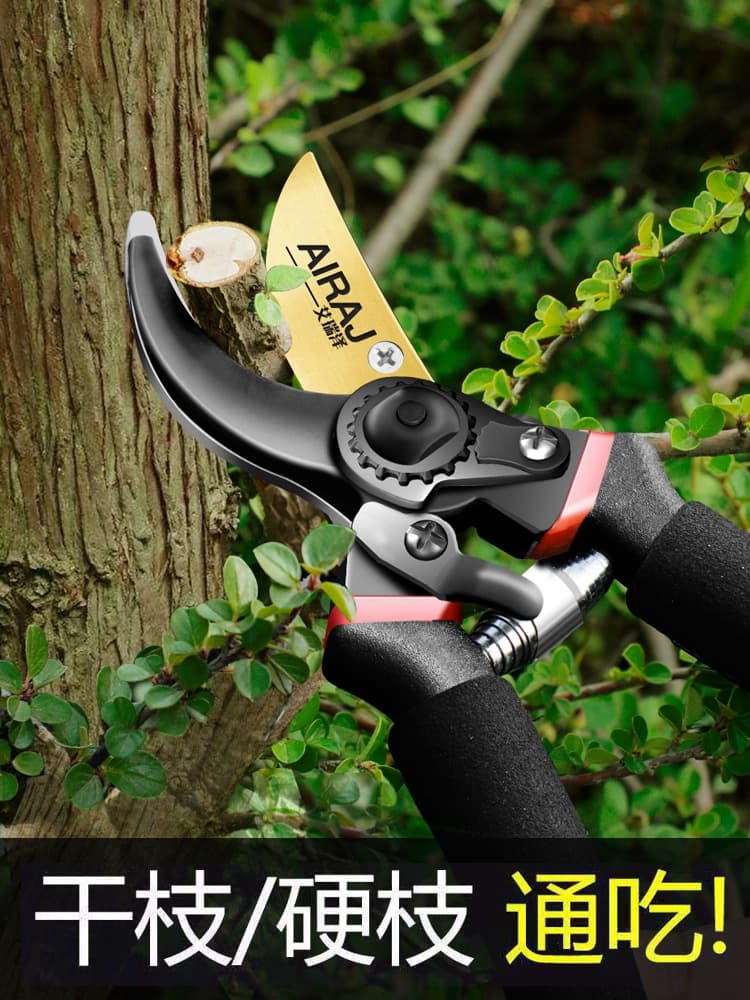 Arris Pruning Shears Garden Scissors Specialized for Cutting Branches, Tree Pruning, Floral Trimming Scissors