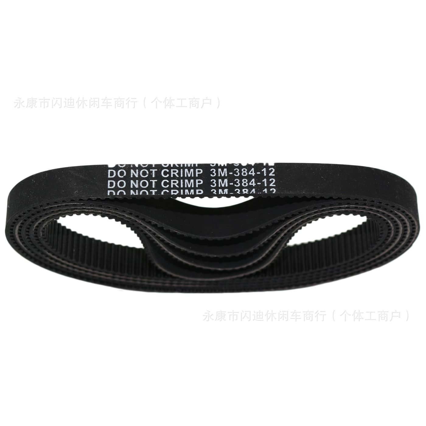 Motorcycle Off-Road Vehicle Transmission Belt Small Surfboard 3m-384-12 Belt Engine Thickened 3.4mm