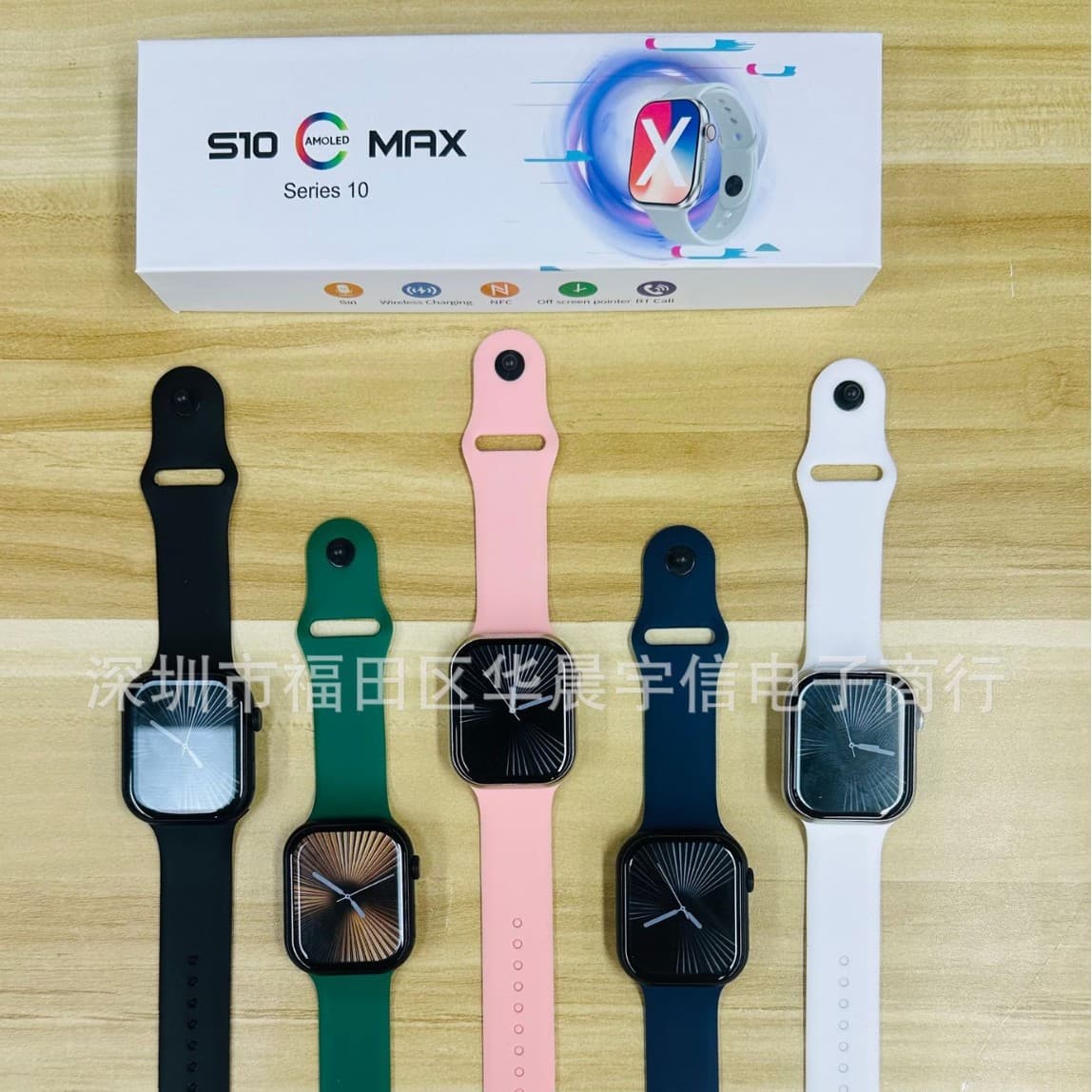 S10 Max Smartwatch with Bluetooth Calling, S10 MAX-TWS Earphones (2-in-1 Smart Sports Watch) Series