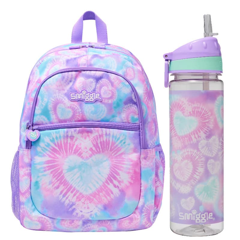 Australian Smiggle Large Schoolbag Children's Large Capacity Cartoon Backpack Primary School Student Backpack Outdoor Casual Bag