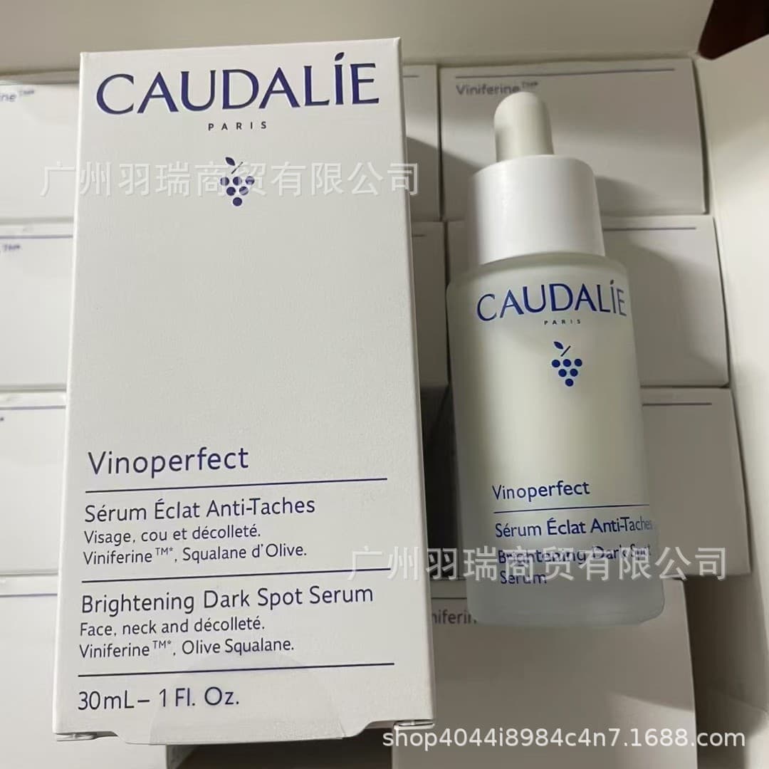 In Stock Caudalie Vinoperfect Radiance Serum 30ml Brightening Dark Spot Corrector with Chinese Label