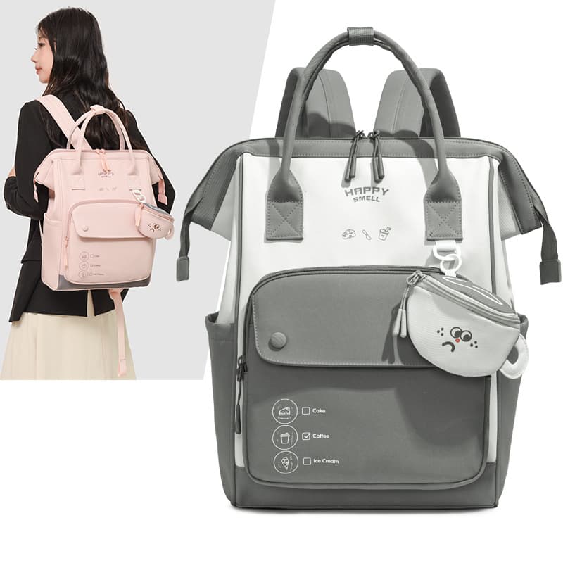 Cross-border new mother and baby bag, large-capacity mother's outing bag, fashionable portable backpack, lightweight and versatile mommy bag