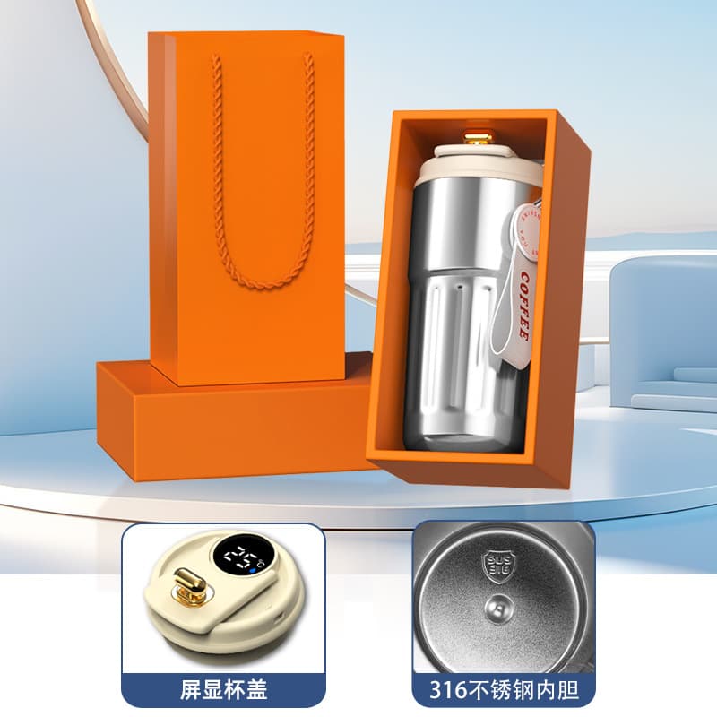 Business Gift Set Coffee Mug Neck Massager Gift Box Corporate Custom Logo Client Gift Annual Meeting Souvenir