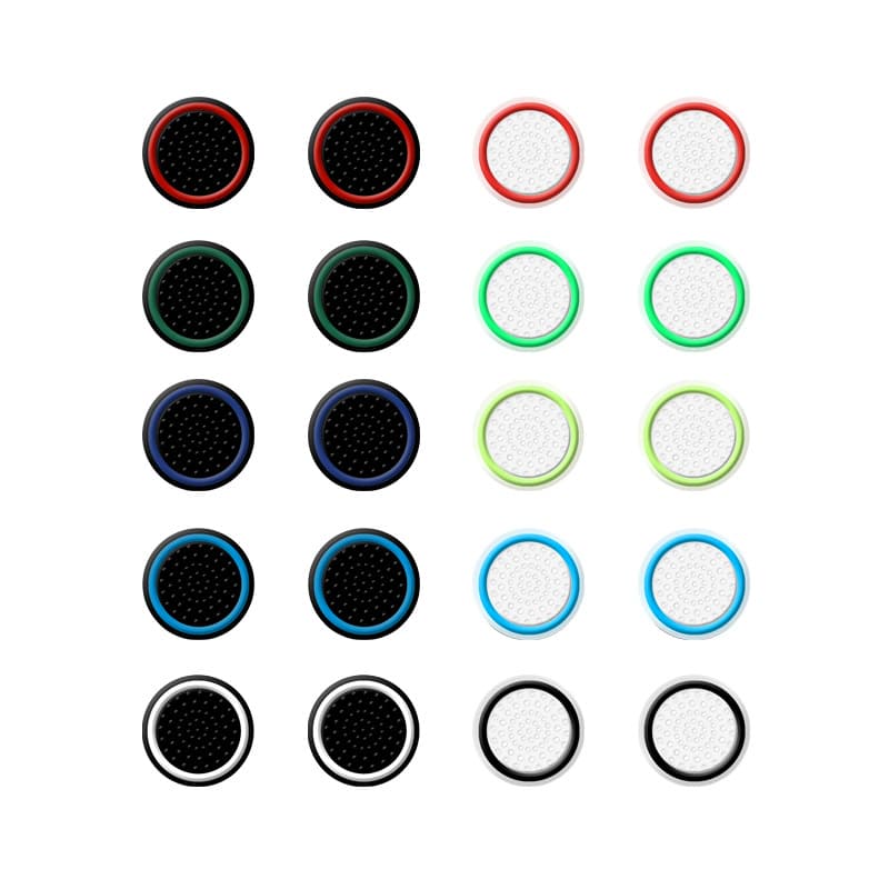 Glow-in-the-Dark Button Caps for PS5/PS4/PS3/360, Switch2 Joystick Caps, Mushroom Head Silicone Caps, Luminous Caps