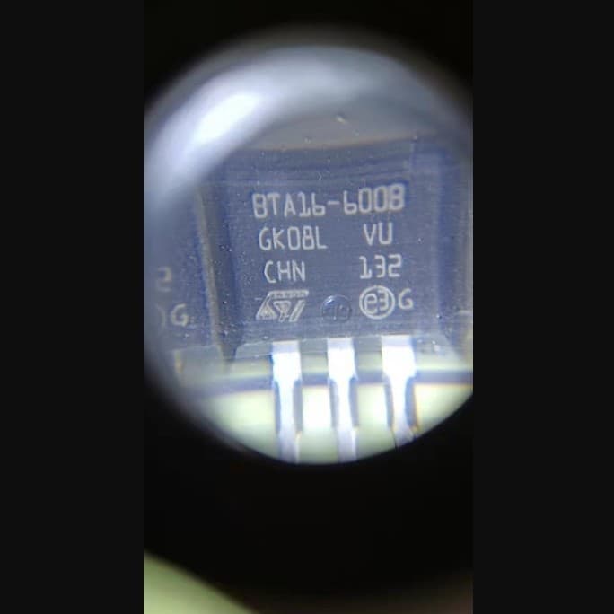 Through-hole transistor BTA16-600B 16A/600V BTA16, bidirectional thyristor TO-220, brand new
