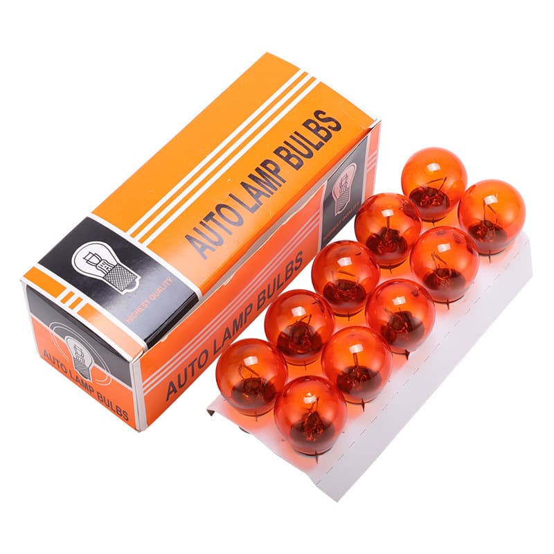 S25 car brake bulb single tail 1141 1016 high and low oblique foot tail light 12V21W turn signal halogen light