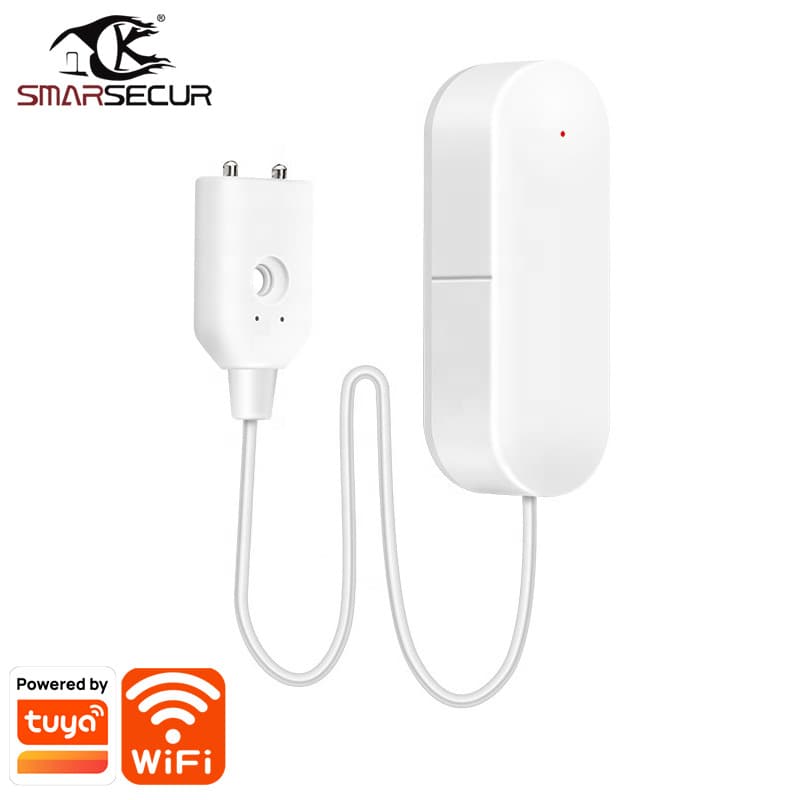 Tuya Smart Home Wifi Water Level Detector Zigbee Leakage Detection Alarm Mobile App Remote Notification