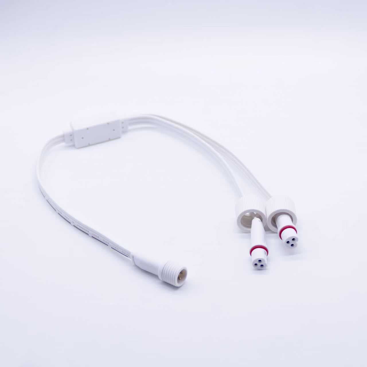 Separated wires.