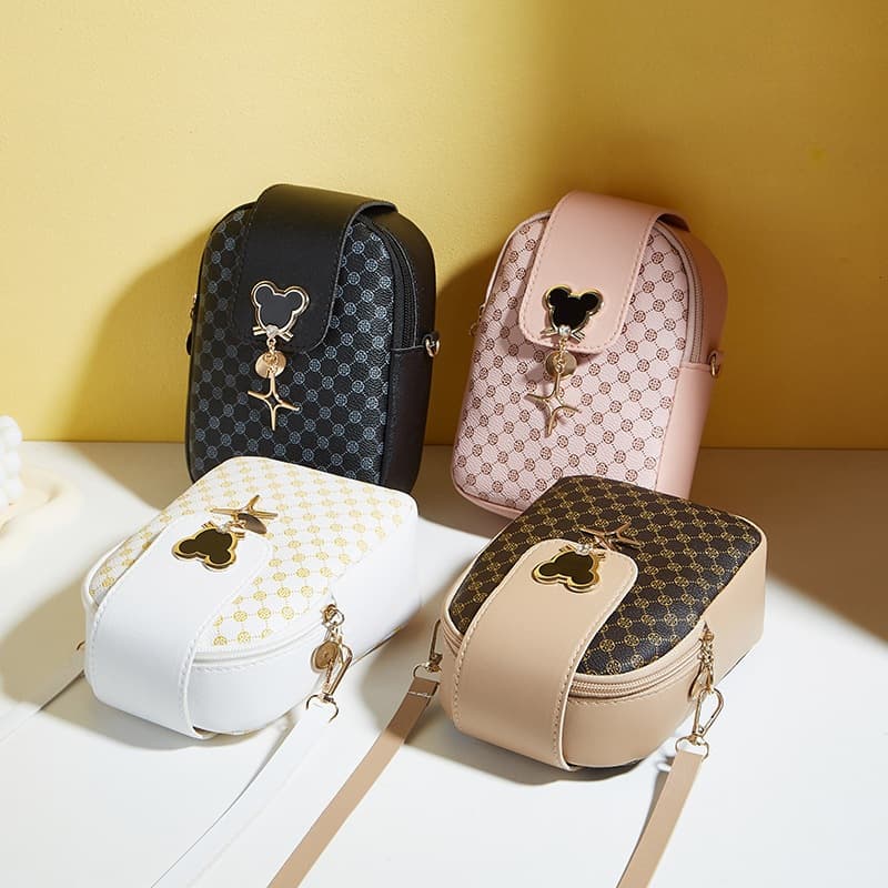 Classic Print Phone Bag 2025 New Arrival Women Bags Simple Casual Stylish Crossbody Bag