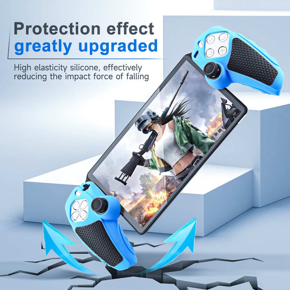 Compatible with SONY PlayStation Portal Joystick Caps, PS5 Streaming Handheld Protective Case Silicone Button Caps