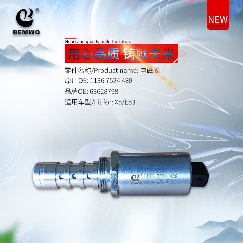 11367524489 Solenoid Valve Compatible with BMW X5 E53